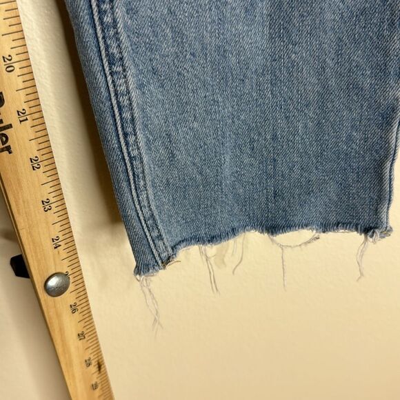 BDG urban outfitters distressed slim straight fly button denim jeans size 28 - Picture 9 of 11